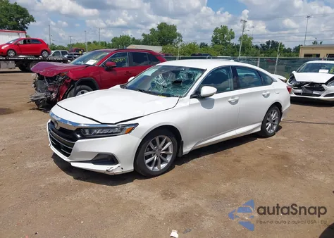 2021 Honda Accord Lx из США, поврежденный, VIN 1HGCV1F10MA078929